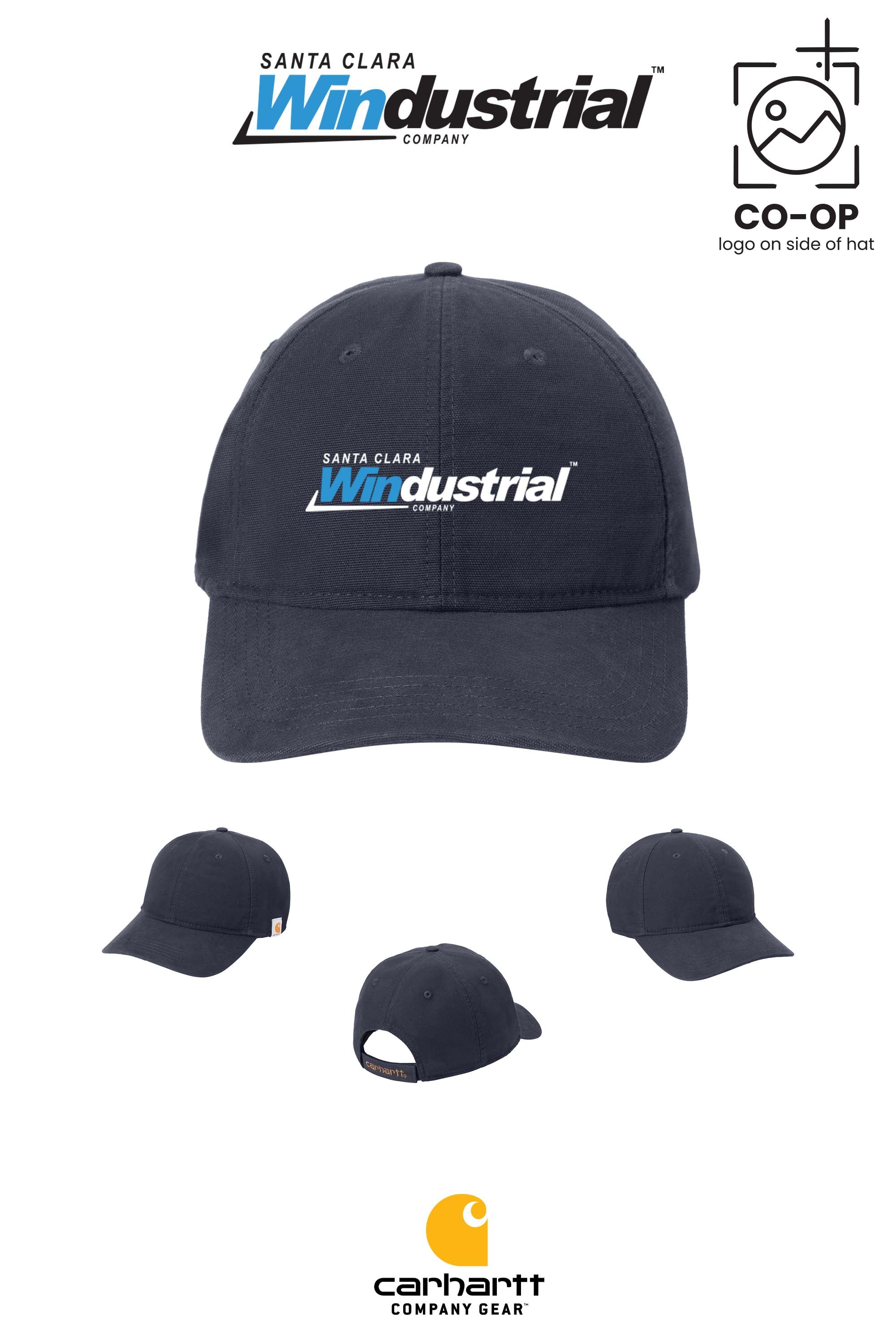 Carhartt® Cotton Canvas Cap - Santa Clara Windustrial