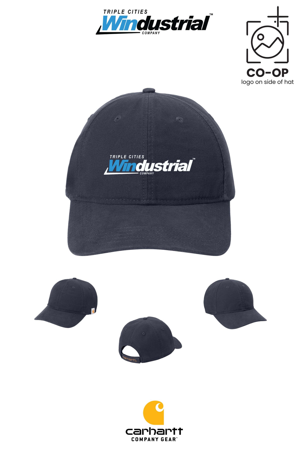 Carhartt® Cotton Canvas Cap - Windustrial Triple Cities