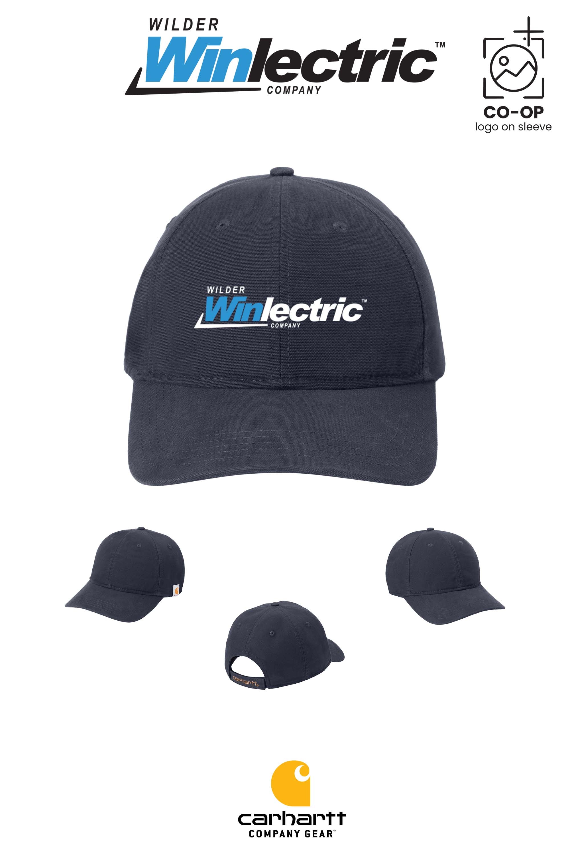 Carhartt® Cotton Canvas Cap - Wilder Winlectric