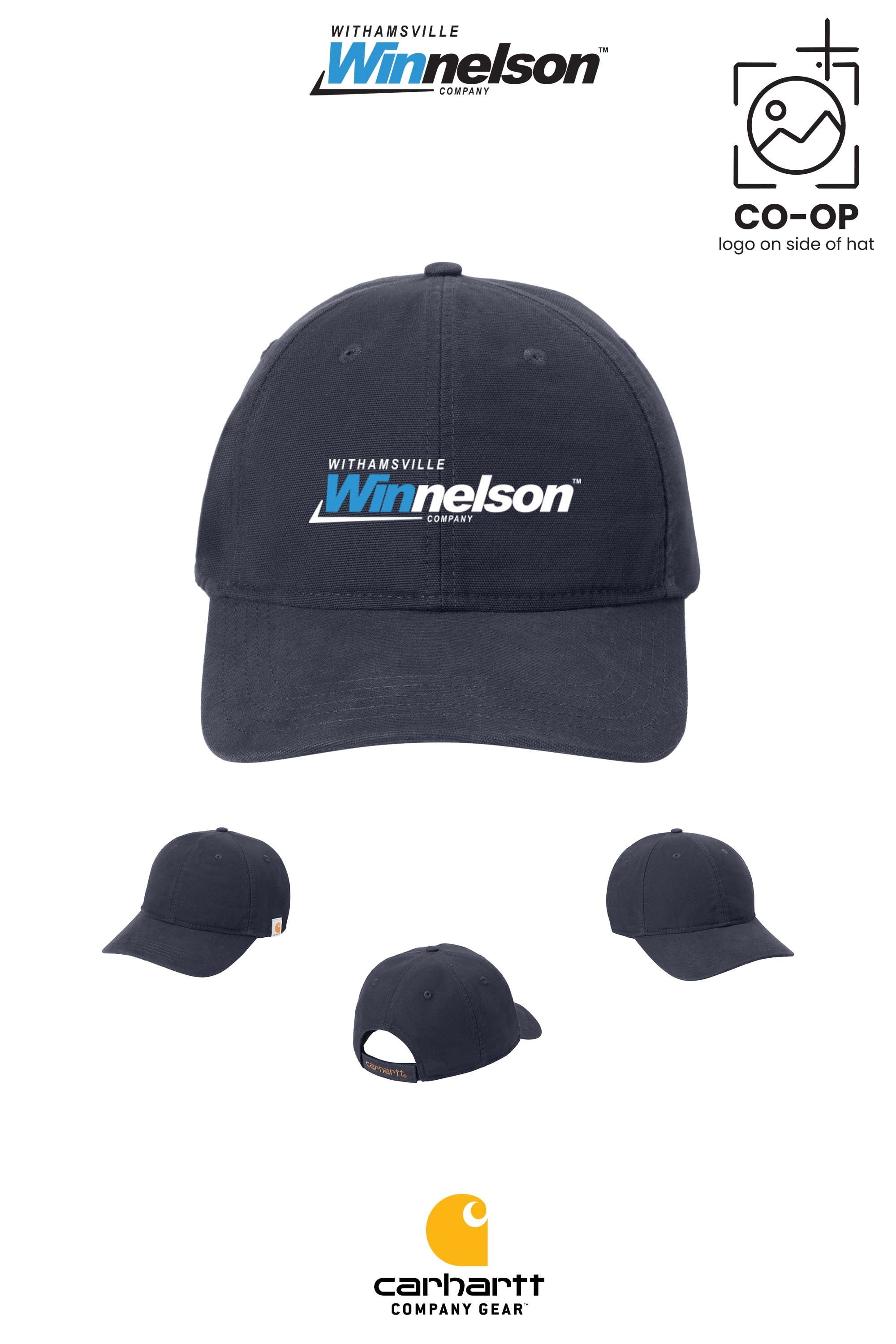 Carhartt® Cotton Canvas Cap - Withamsville Winnelson