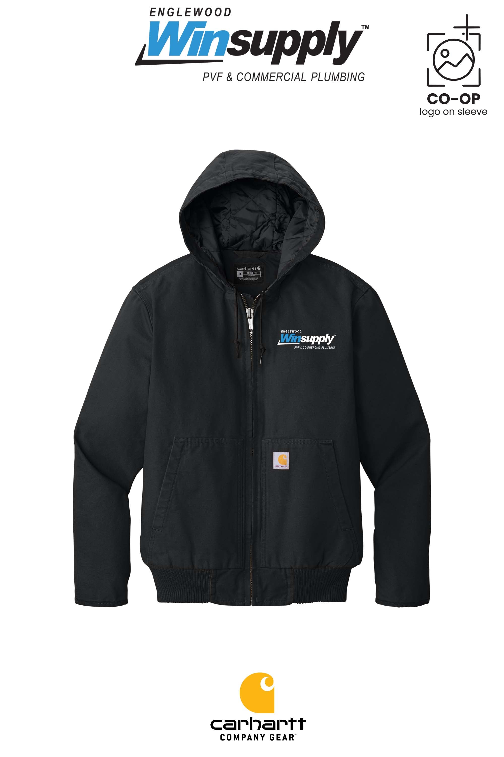 Carhartt® Washed Duck Active Jac - Englewood Winsupply