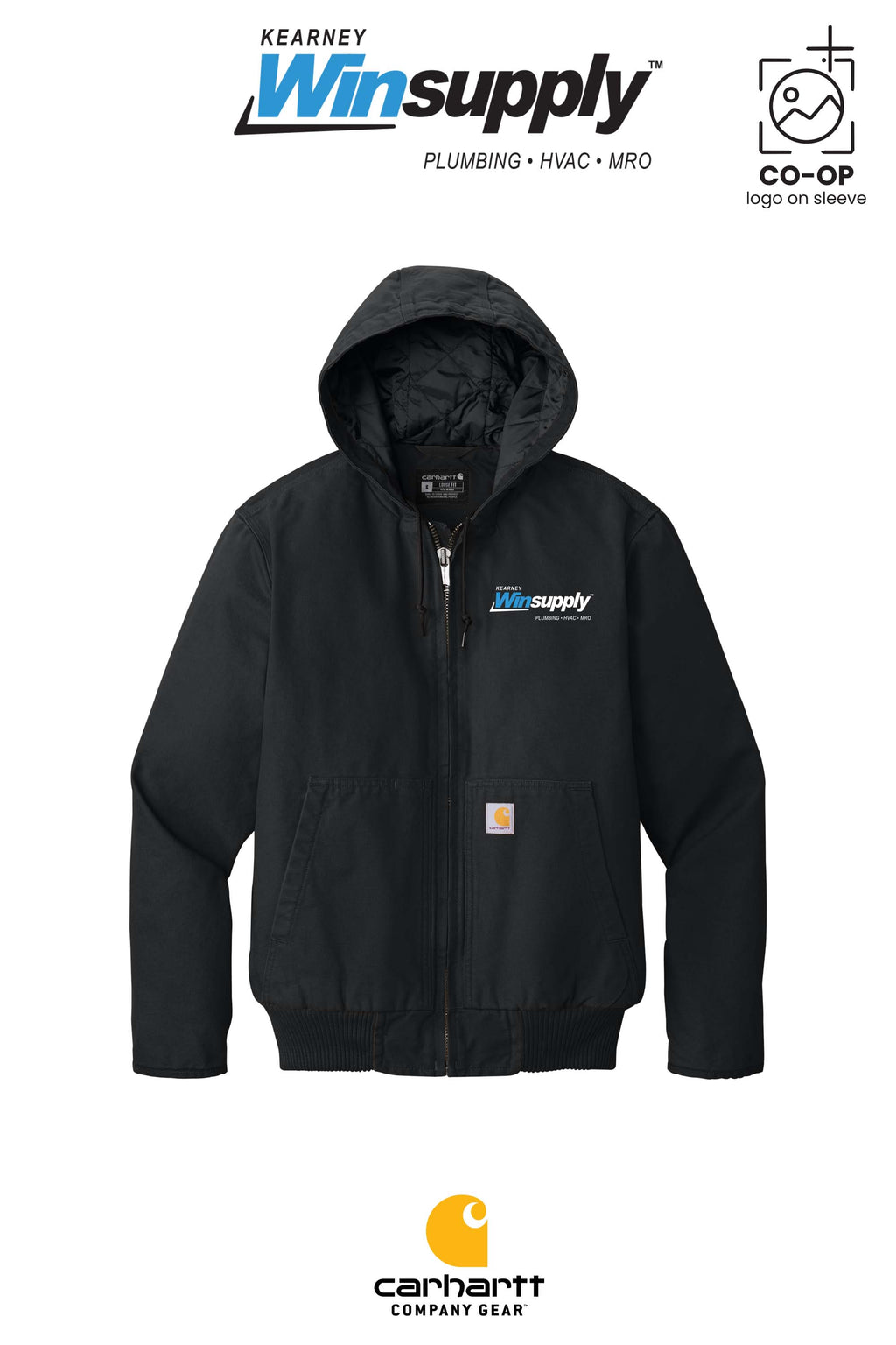 Carhartt® Washed Duck Active Jac - Kearney Winsupply