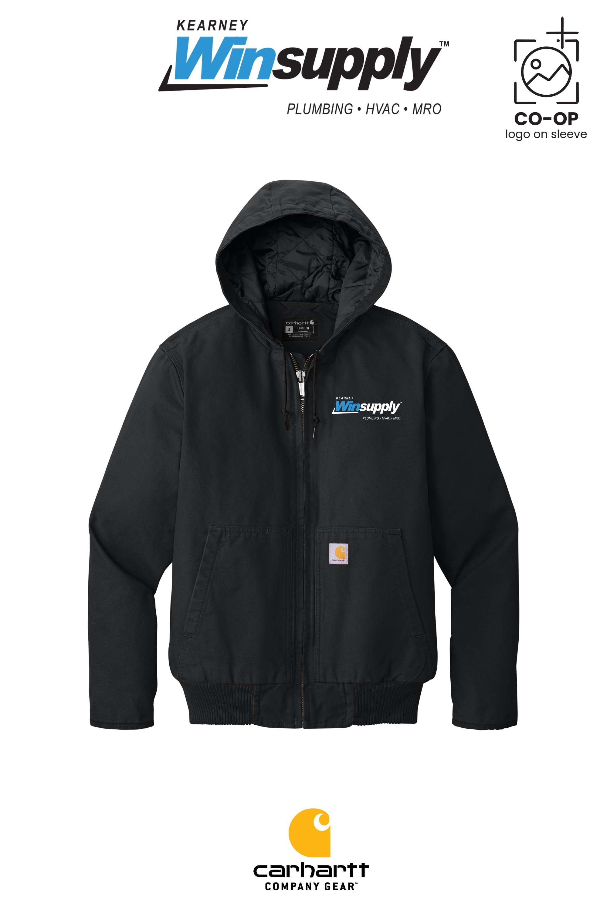 Carhartt® Washed Duck Active Jac - Kearney Winsupply