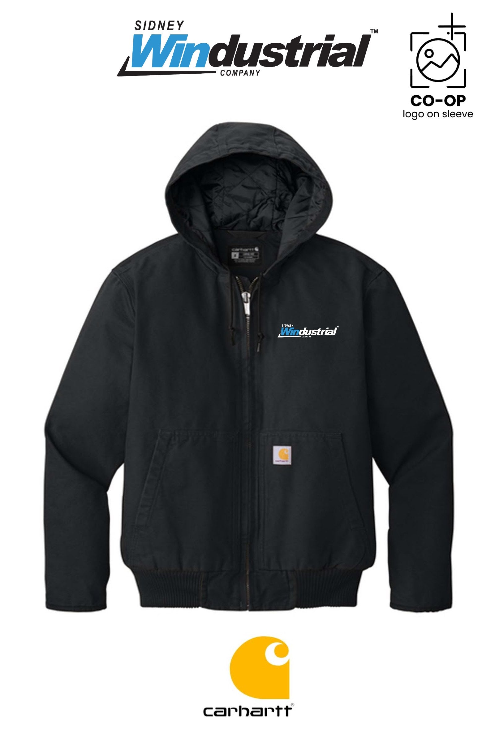 Carhartt® Washed Duck Active Jac - Sidney Windustrial