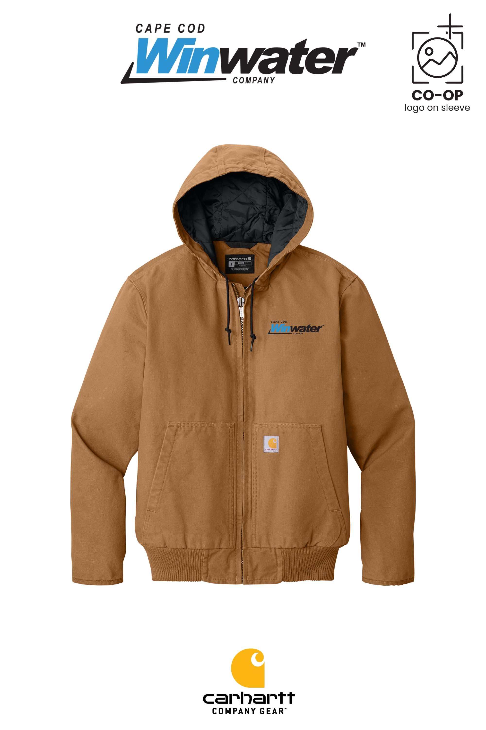 Carhartt® Washed Duck Active Jac - Winwater Cape Cod