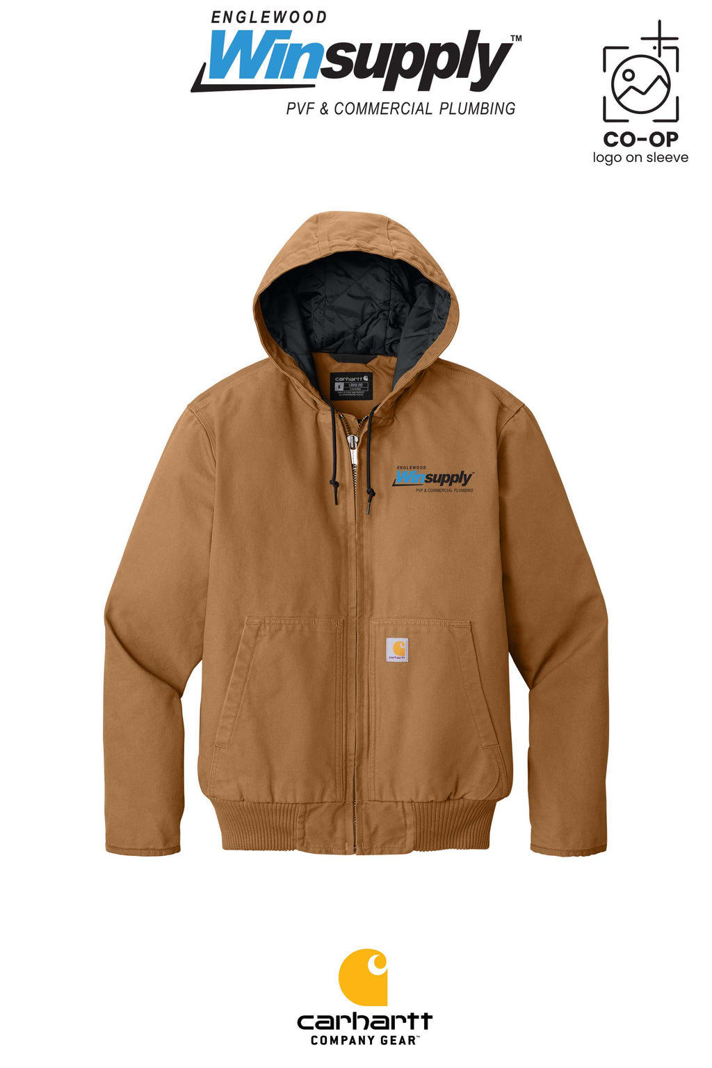 Carhartt® Washed Duck Active Jac - Englewood Winsupply