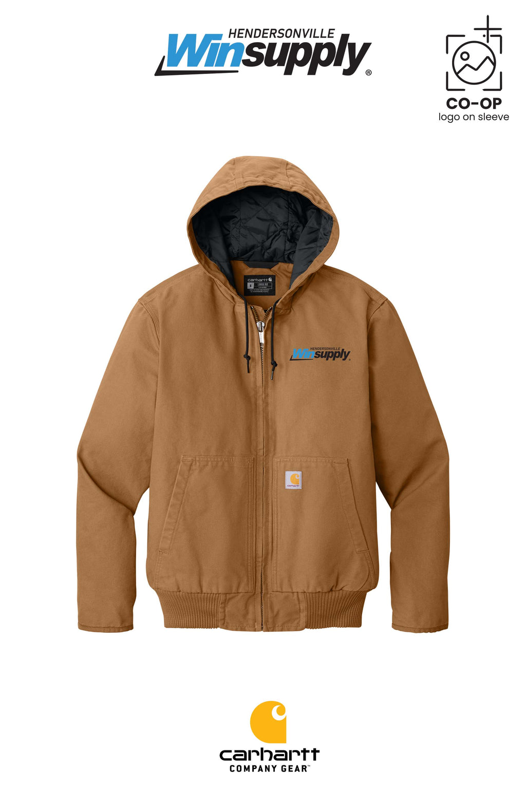 Carhartt® Washed Duck Active Jac - Winsupply of Hendersonville