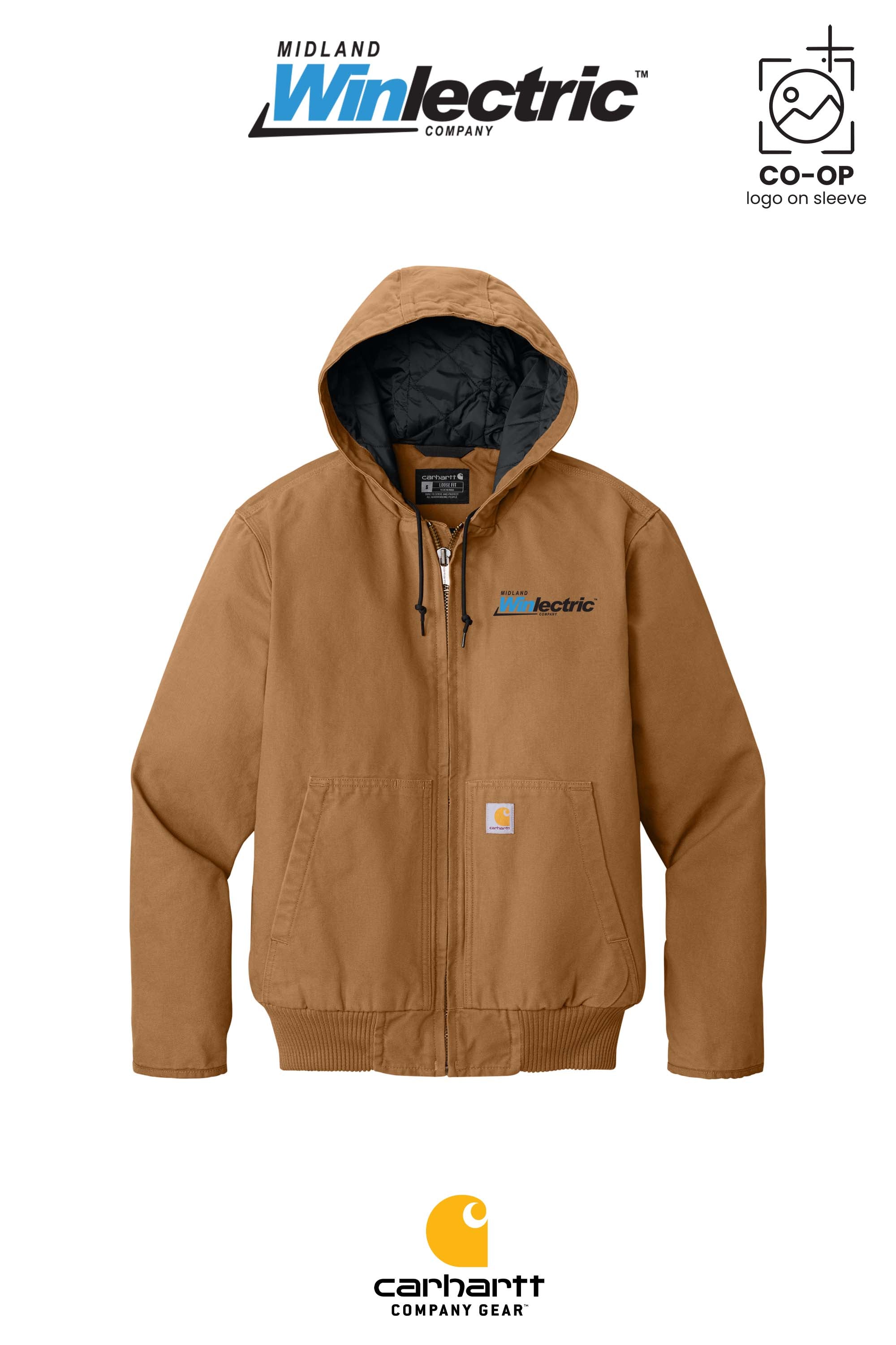 Carhartt® Washed Duck Active Jac - Winlectric of Midland