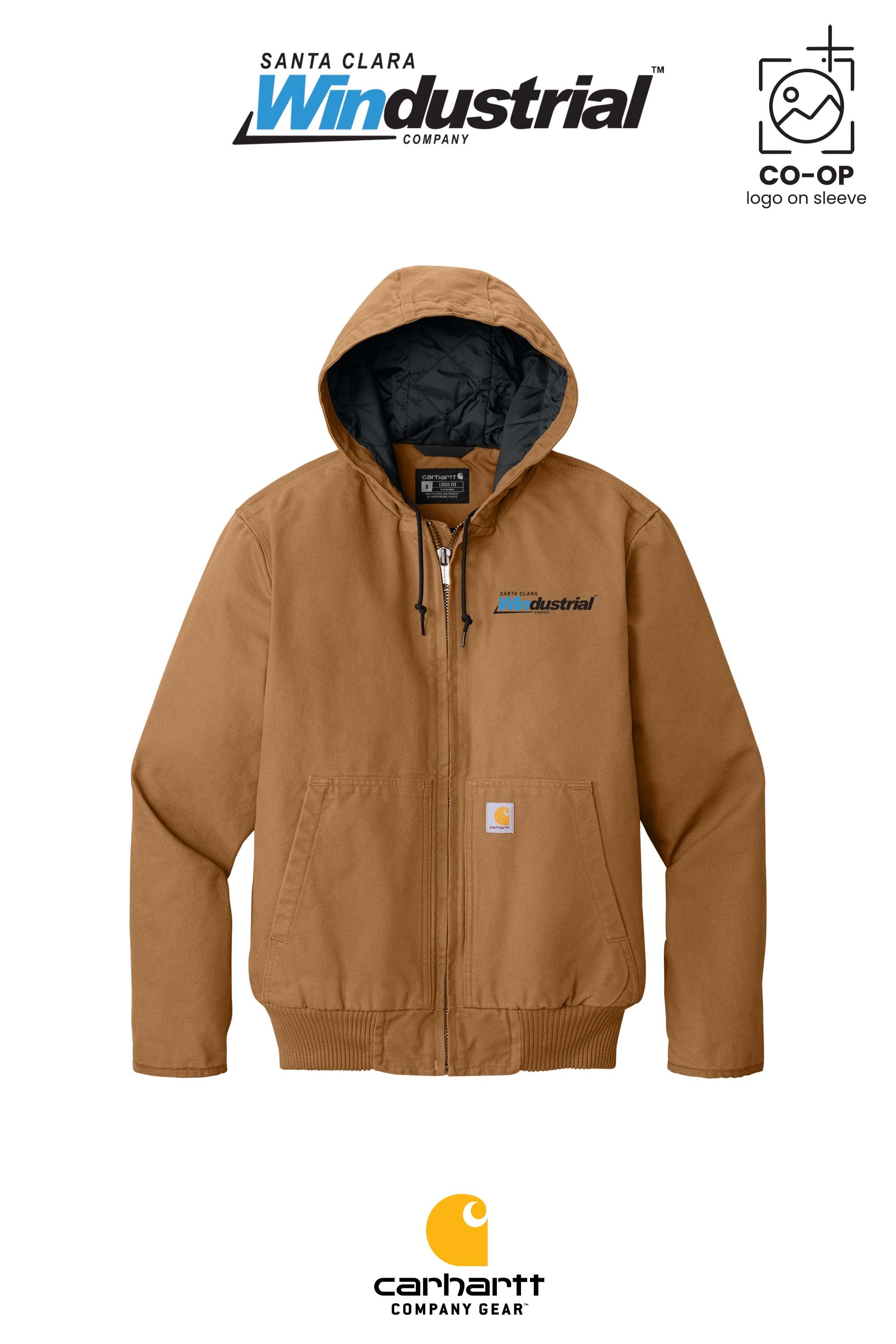 Carhartt® Washed Duck Active Jac - Santa Clara Windustrial