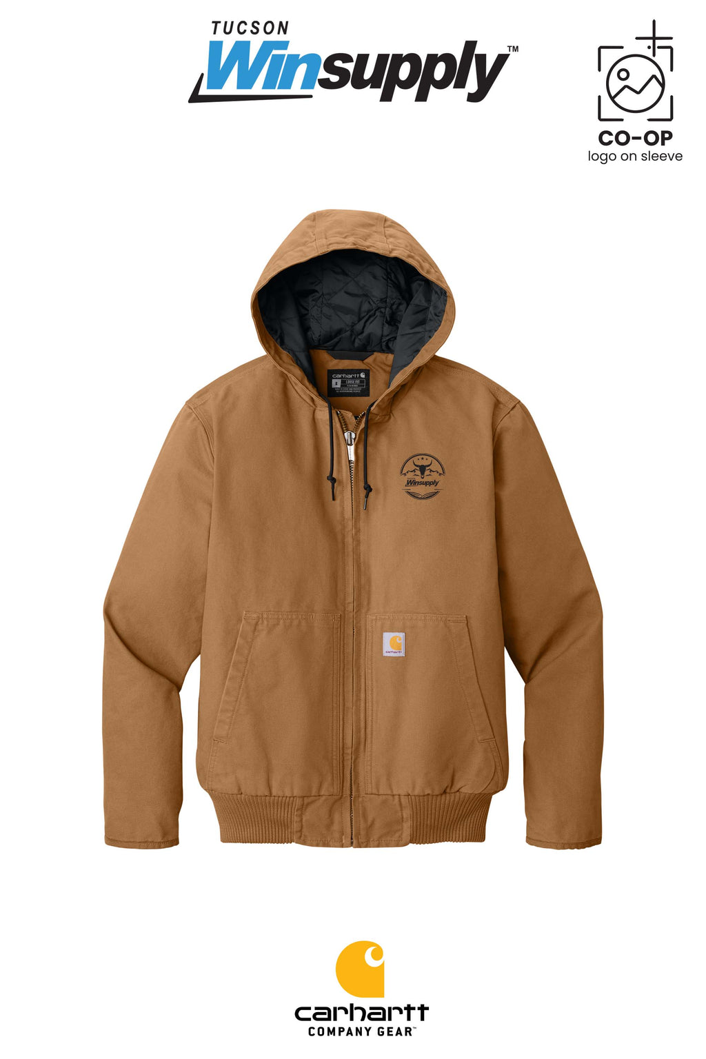 Carhartt® Washed Duck Active Jac - Winsupply Tucson AZ