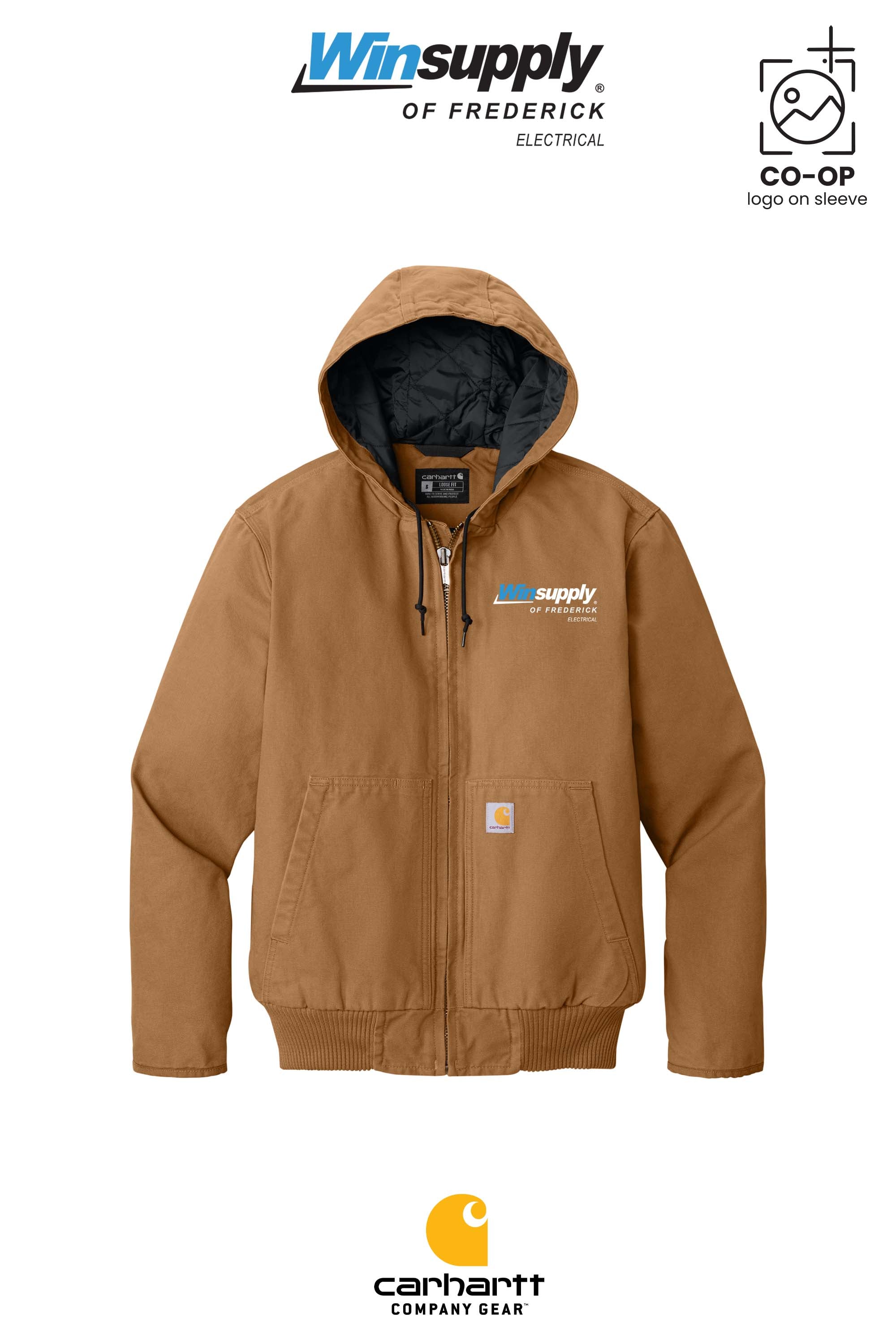 Carhartt® Washed Duck Active Jac - Winsupply of Frederick