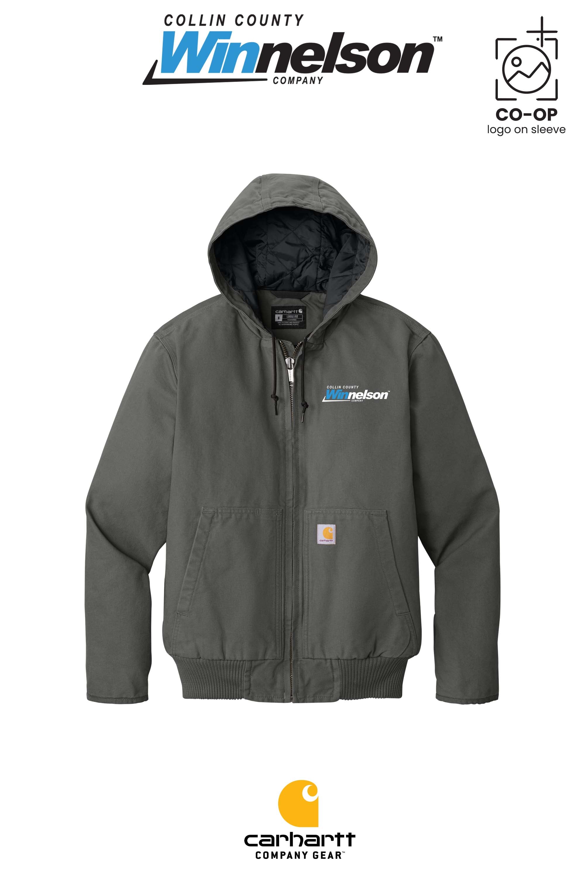 Carhartt® Washed Duck Active Jac - Collin County Winnelson