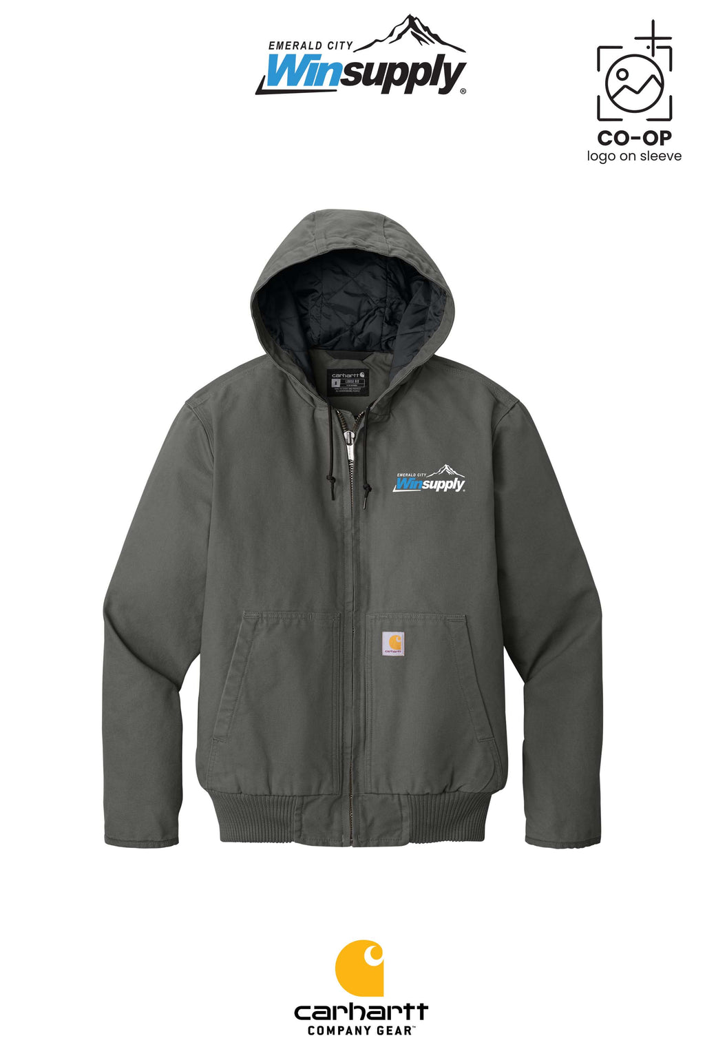 Carhartt® Washed Duck Active Jac - Winsupply Emerald City