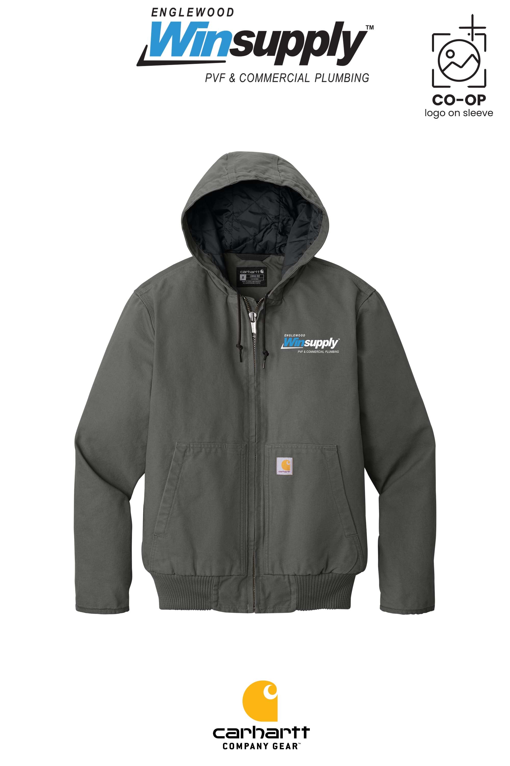 Carhartt® Washed Duck Active Jac - Englewood Winsupply