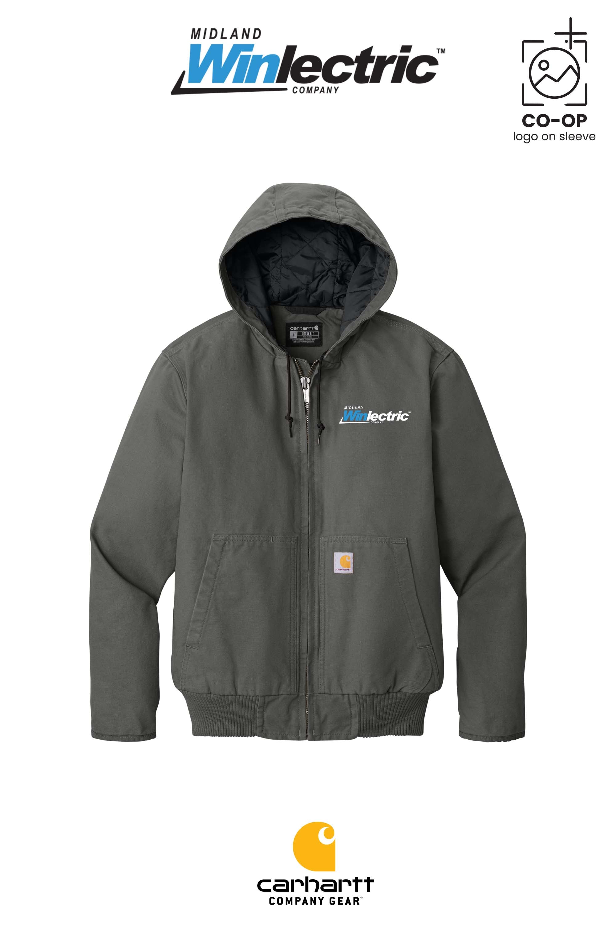 Carhartt® Washed Duck Active Jac - Winlectric of Midland