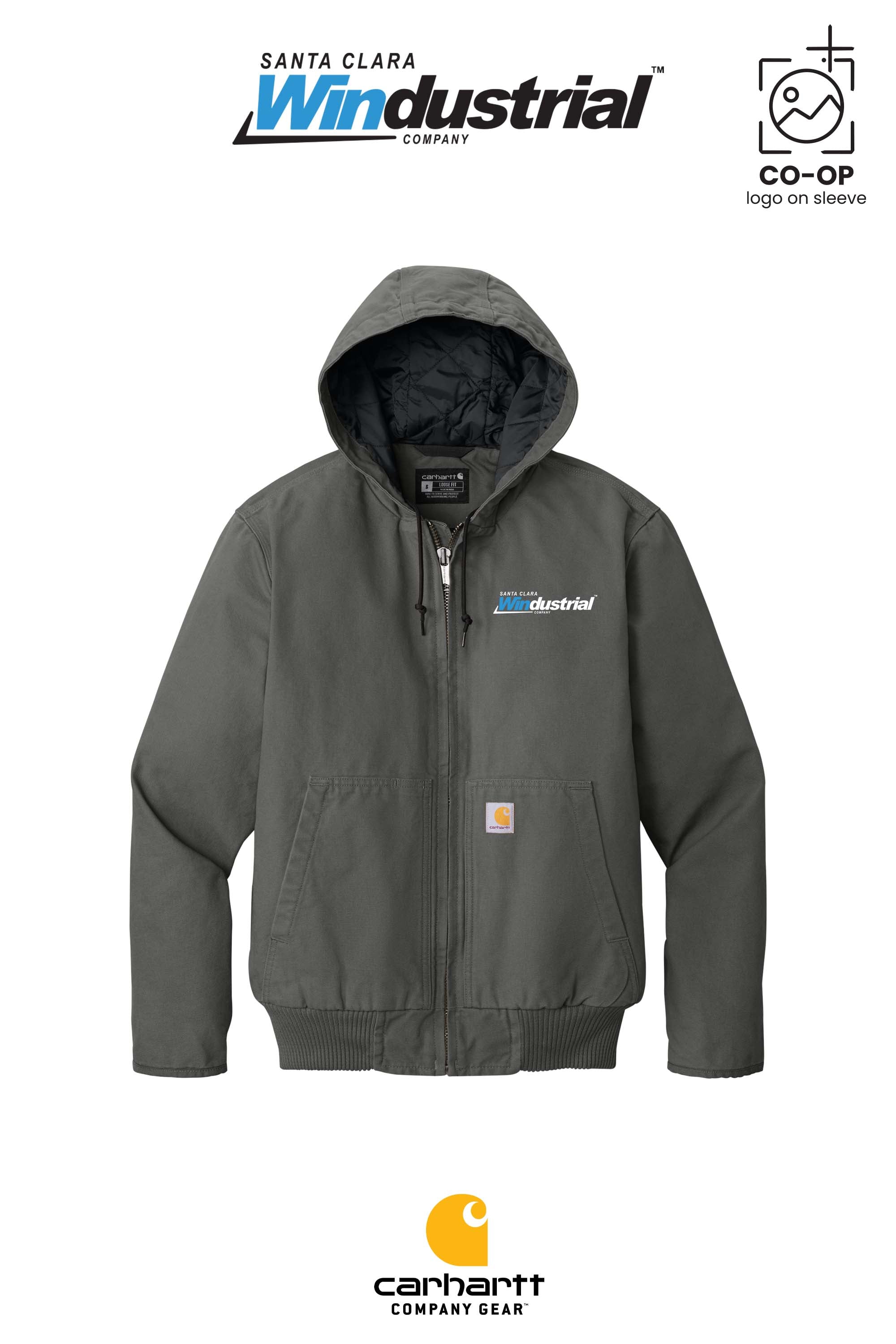 Carhartt® Washed Duck Active Jac - Santa Clara Windustrial