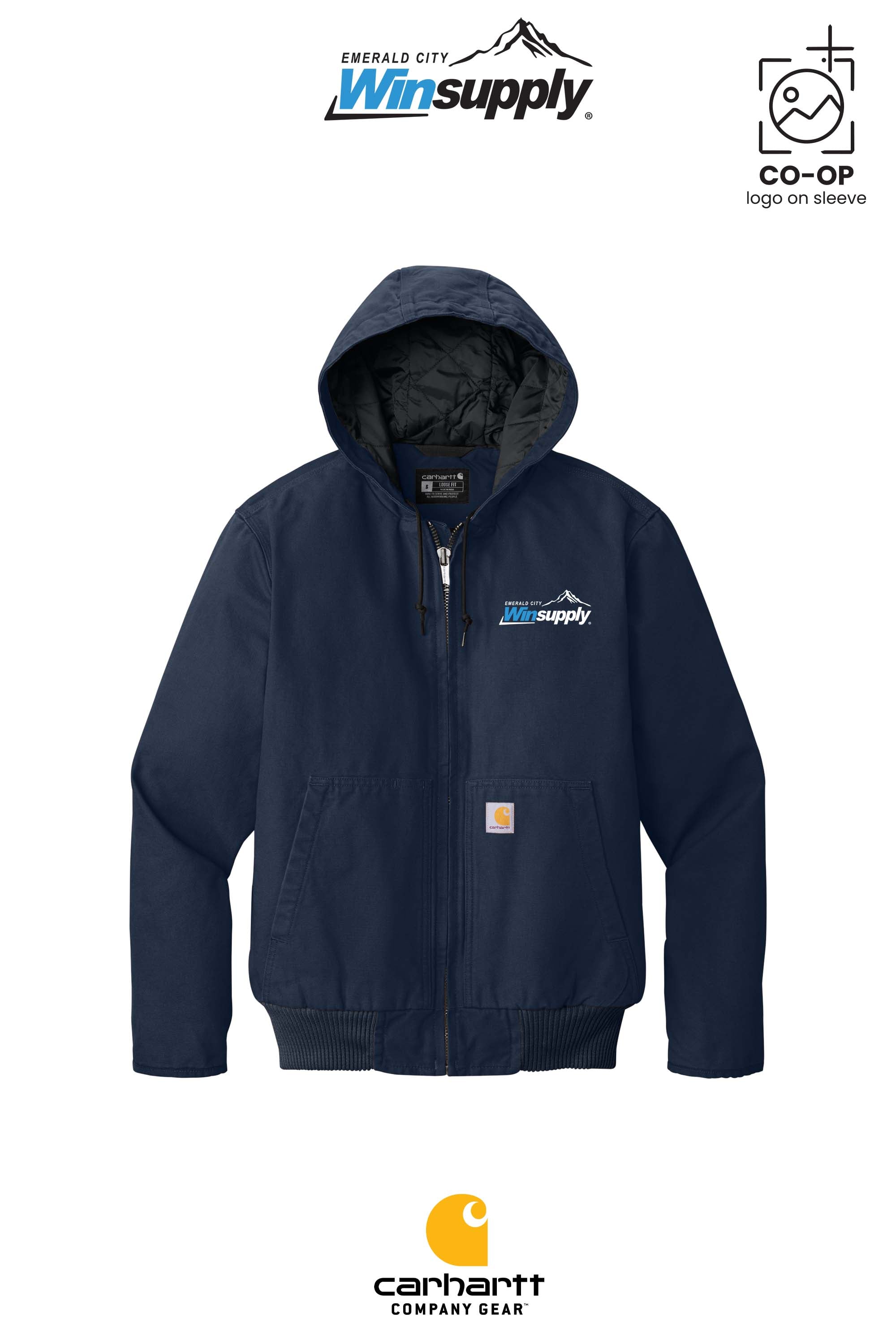 Carhartt® Washed Duck Active Jac - Winsupply Emerald City