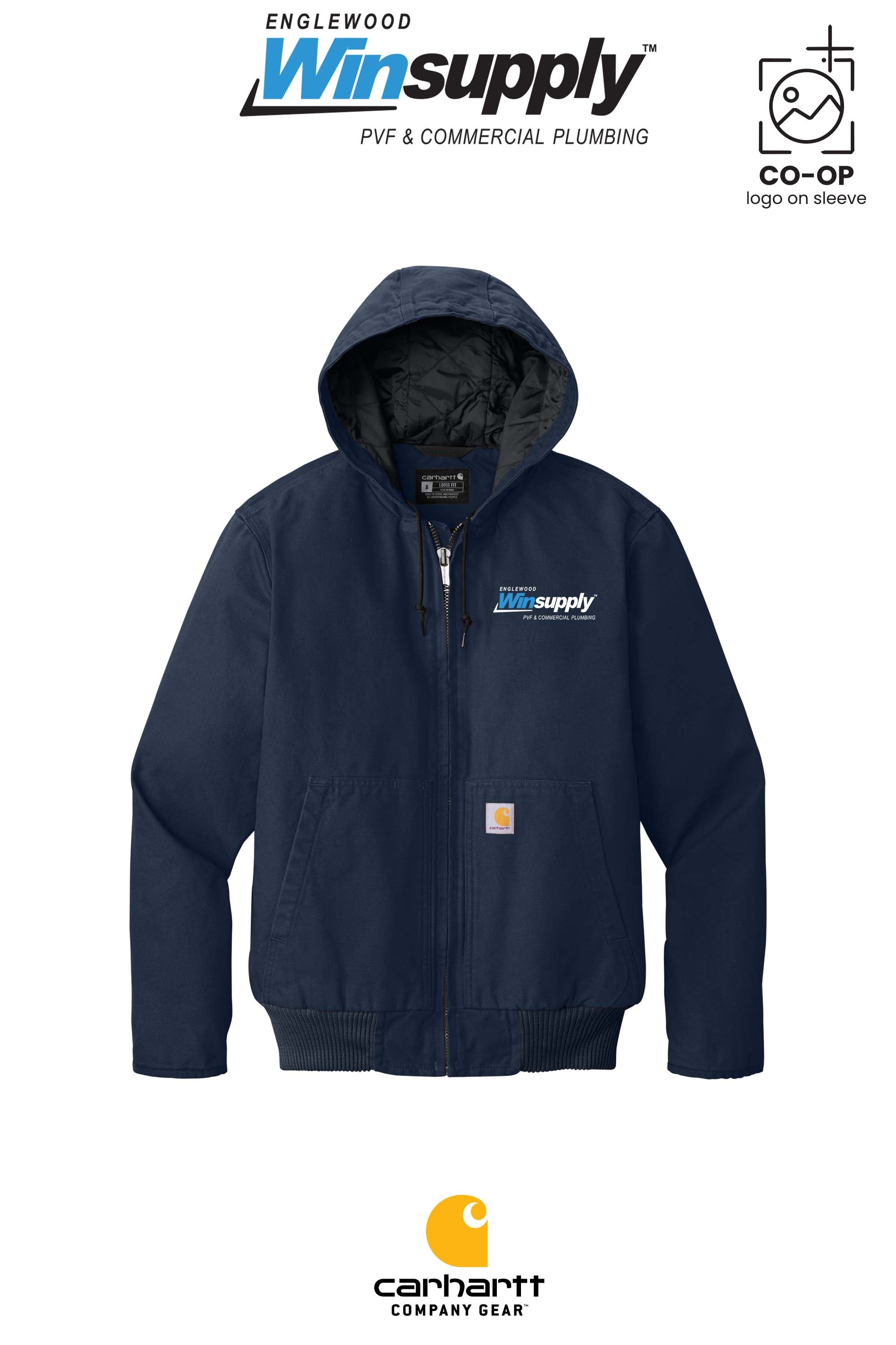 Carhartt® Washed Duck Active Jac - Englewood Winsupply