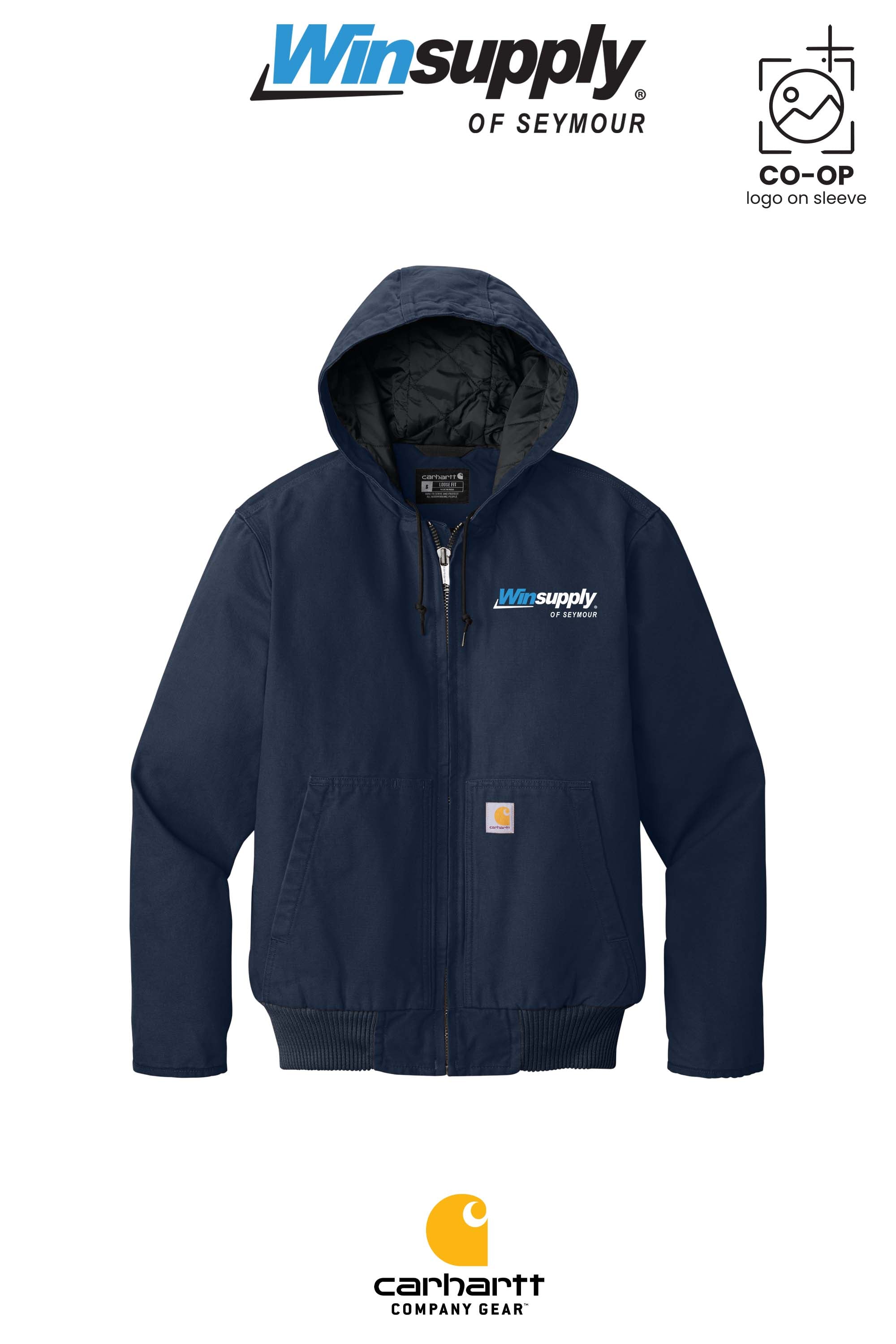 Carhartt® Washed Duck Active Jac - Winsupply of Seymour IN
