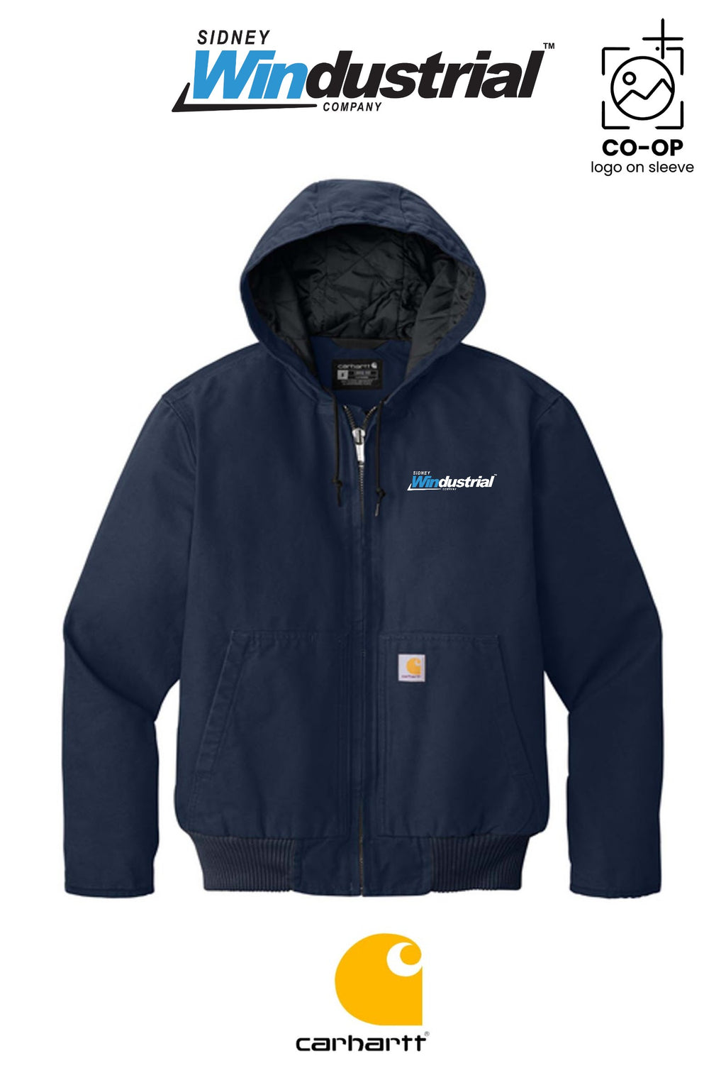 Carhartt® Washed Duck Active Jac - Sidney Windustrial