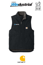 Carhartt® Sherpa-Lined Mock Neck Vest - Sidney Windustrial