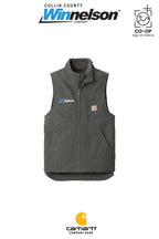 Carhartt® Sherpa-Lined Mock Neck Vest - Collin County Winnelson