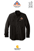 Carhartt Force® Solid Long Sleeve Shirt - Noland Company Chesapeake