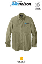Carhartt Force® Solid Long Sleeve Shirt - Collin County Winnelson