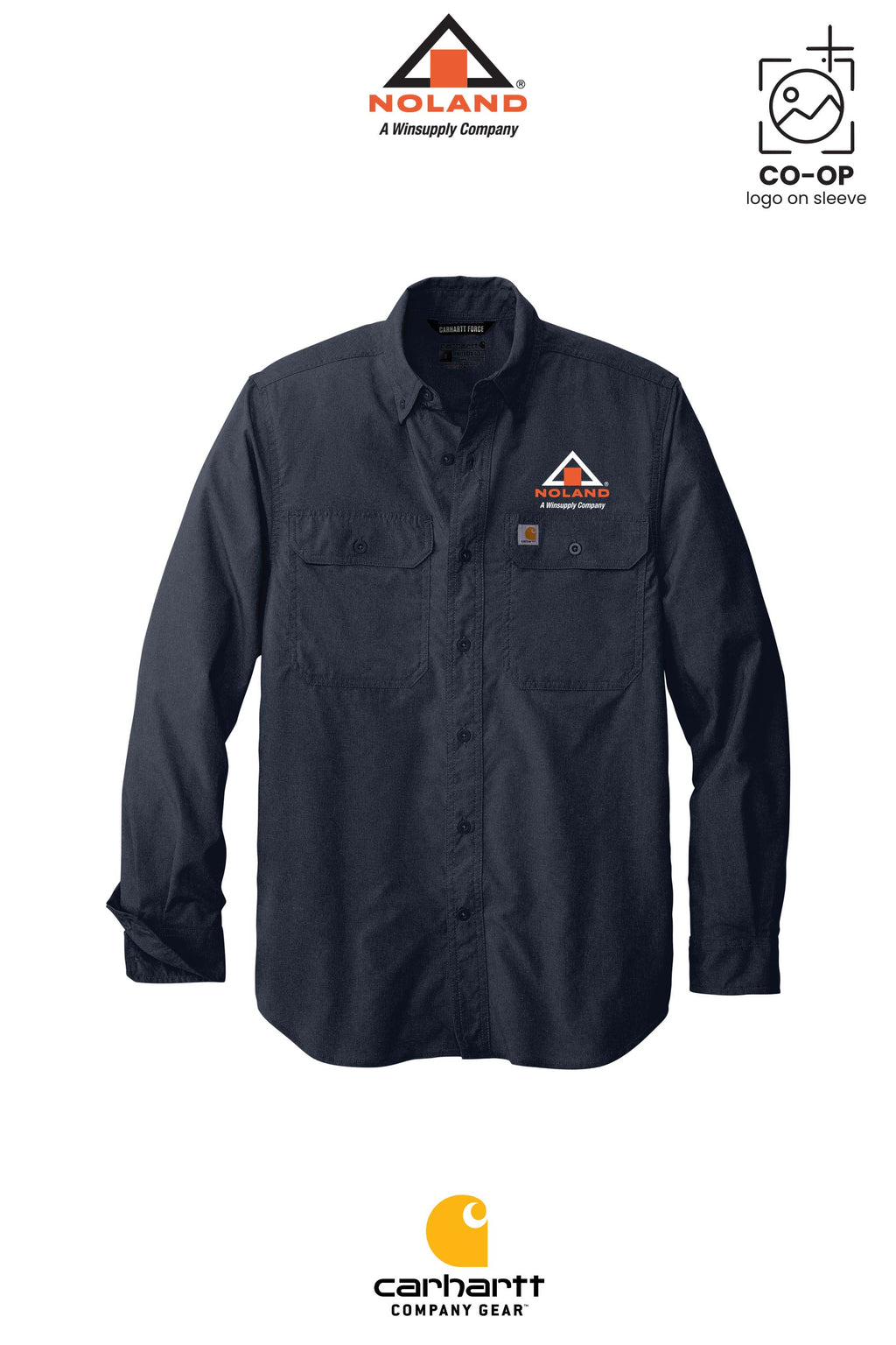 Carhartt Force® Solid Long Sleeve Shirt - Noland of Augusta GA