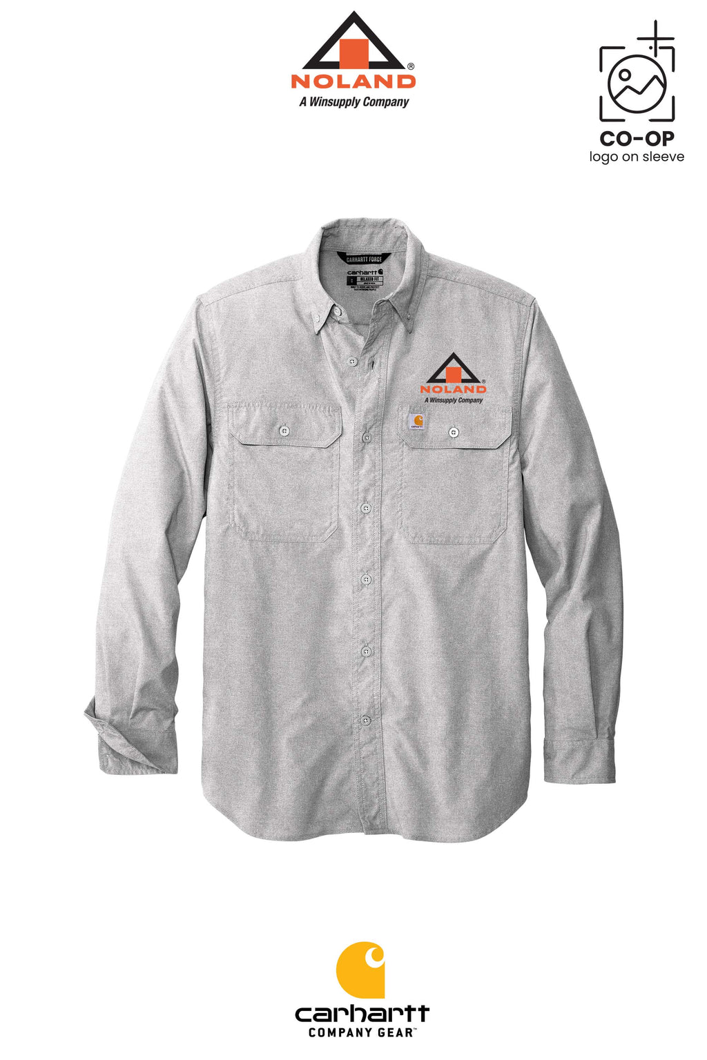 Carhartt Force® Solid Long Sleeve Shirt - Noland of Augusta GA