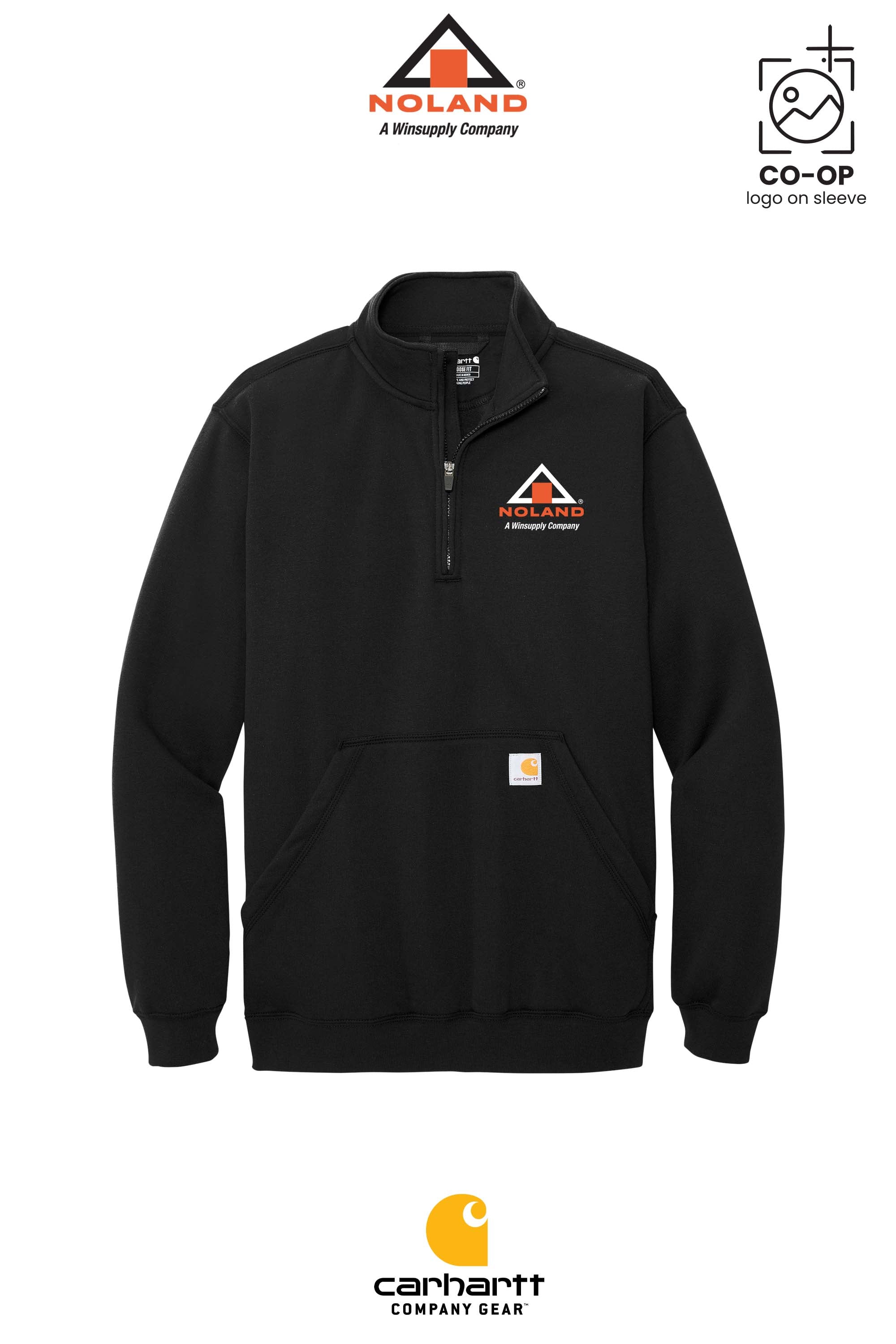 Carhartt® Midweight 1/4-Zip Mock Neck Sweatshirt - Noland of Augusta GA