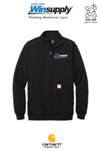 Carhartt® Midweight 1/4-Zip Mock Neck Sweatshirt - Lakeland Winsupply