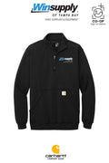 Carhartt® Midweight 1/4-Zip Mock Neck Sweatshirt - Winsupply of Tampa Bay