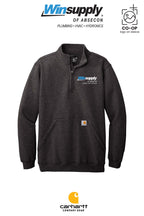 Carhartt® Midweight 1/4-Zip Mock Neck Sweatshirt - Winsupply of Absecon