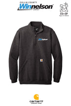 Carhartt® Midweight 1/4-Zip Mock Neck Sweatshirt - Collin County Winnelson