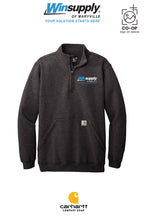 Carhartt® Midweight 1/4-Zip Mock Neck Sweatshirt - Winsupply of Maryville