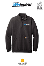 Carhartt® Midweight 1/4-Zip Mock Neck Sweatshirt - Winlectric of Midland