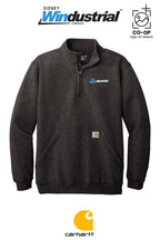 Carhartt® Midweight 1/4-Zip Mock Neck Sweatshirt - Sidney Windustrial