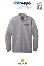 Carhartt® Midweight 1/4-Zip Mock Neck Sweatshirt - Winsupply of Absecon