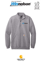 Carhartt® Midweight 1/4-Zip Mock Neck Sweatshirt - Collin County Winnelson