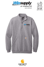 Carhartt® Midweight 1/4-Zip Mock Neck Sweatshirt - Winsupply of Farmington