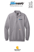 Carhartt® Midweight 1/4-Zip Mock Neck Sweatshirt - Lakeland Winsupply