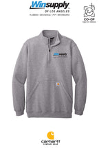 Carhartt® Midweight 1/4-Zip Mock Neck Sweatshirt - Winsupply of Los Angeles