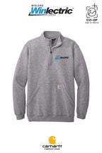 Carhartt® Midweight 1/4-Zip Mock Neck Sweatshirt - Winlectric of Midland