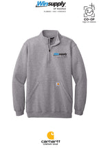 Carhartt® Midweight 1/4-Zip Mock Neck Sweatshirt - Winsupply of Nashua