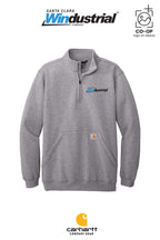 Carhartt® Midweight 1/4-Zip Mock Neck Sweatshirt - Santa Clara Windustrial