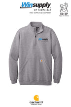 Carhartt® Midweight 1/4-Zip Mock Neck Sweatshirt - Winsupply of Tampa Bay