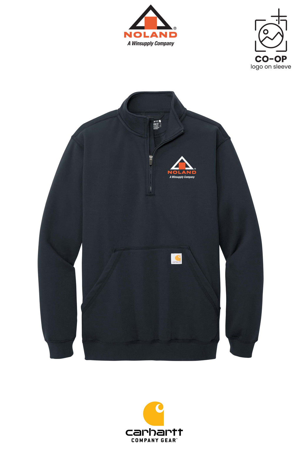 Carhartt® Midweight 1/4-Zip Mock Neck Sweatshirt - Noland of Augusta GA