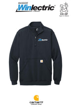 Carhartt® Midweight 1/4-Zip Mock Neck Sweatshirt - Winlectric Bangor