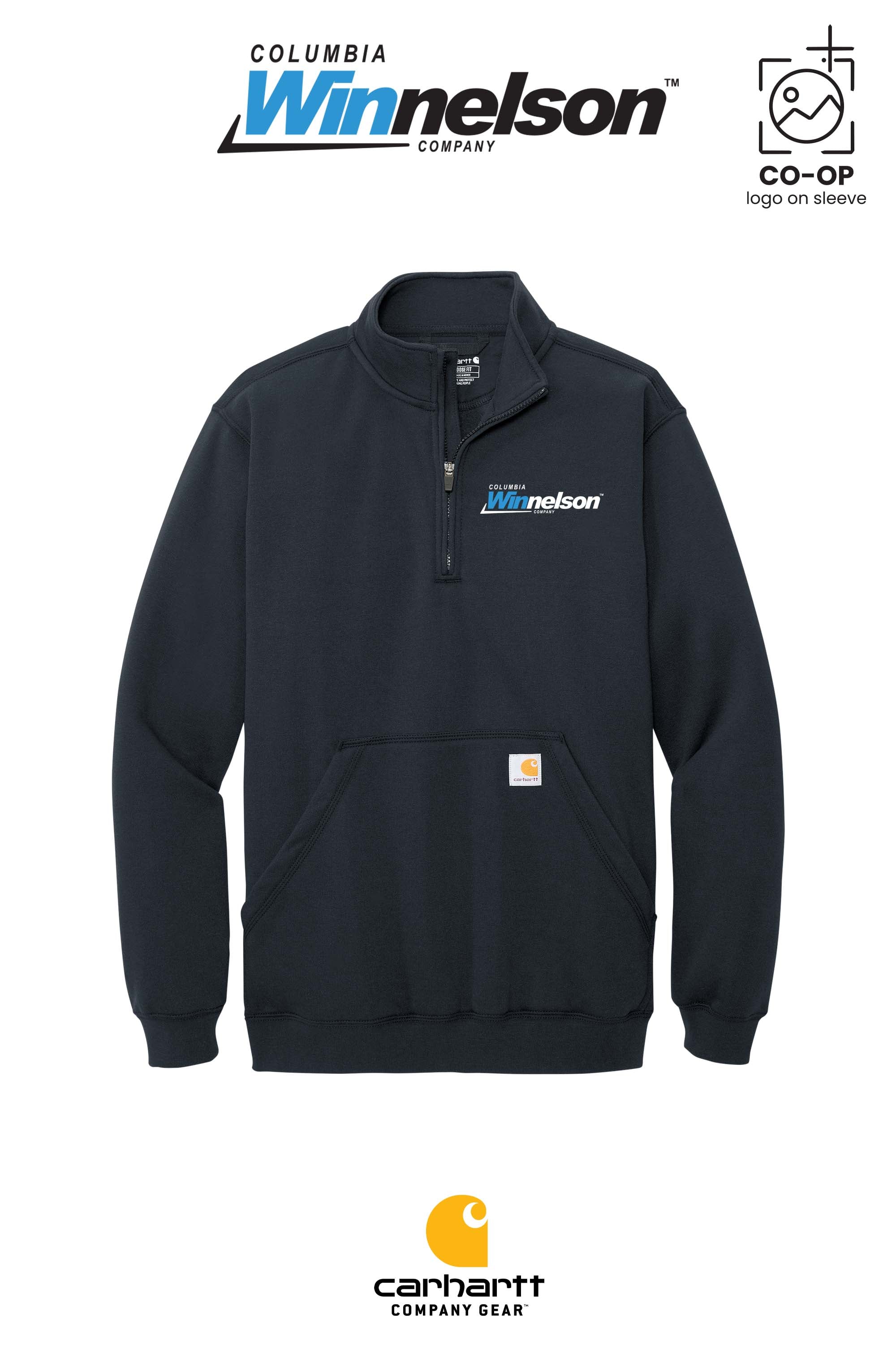 Carhartt® Midweight 1/4-Zip Mock Neck Sweatshirt - Columbia MO Winnelson